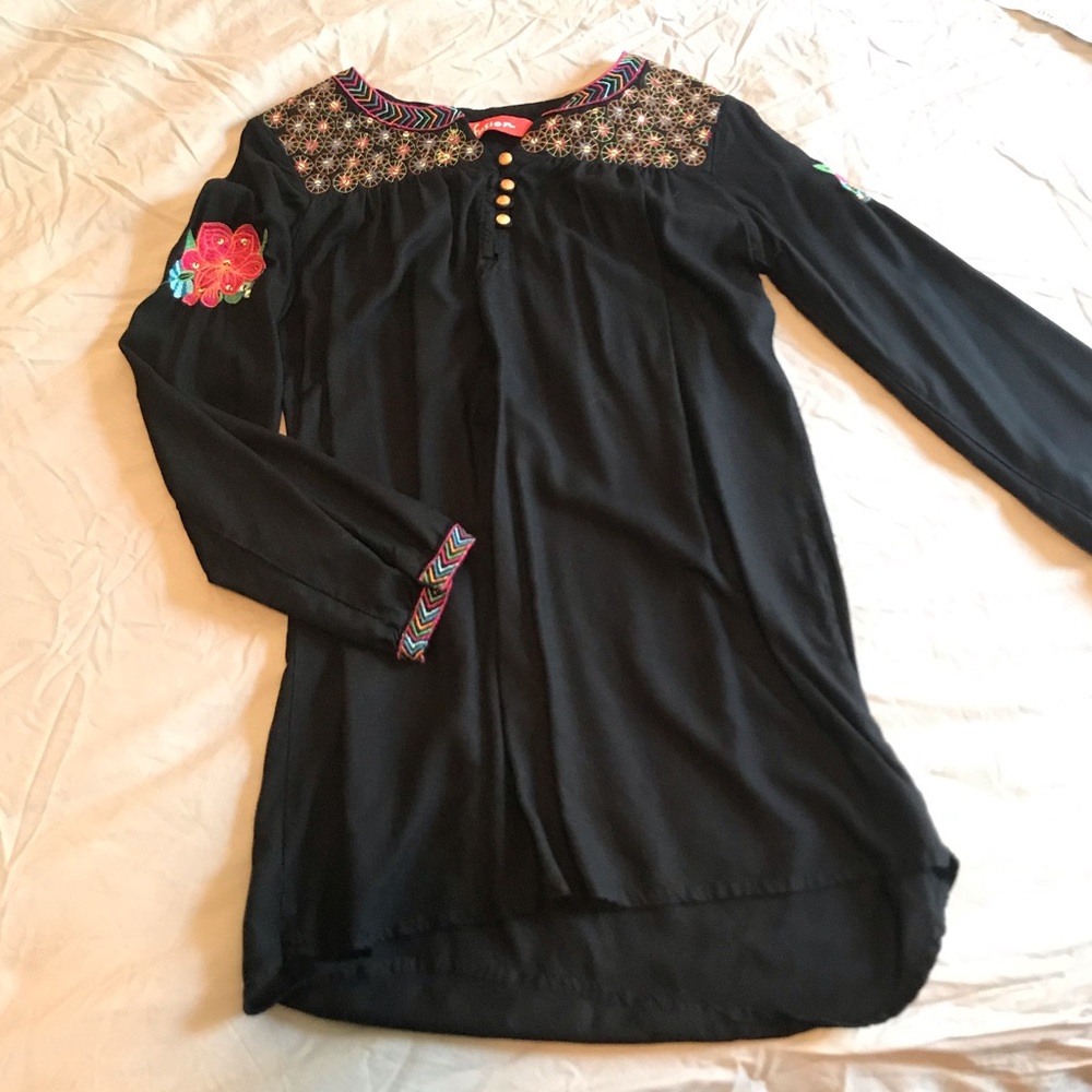 Black and colorful Tunic!